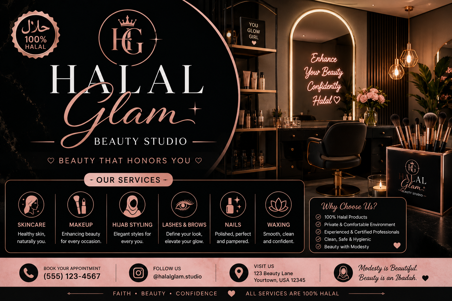 Halal Glam Studio